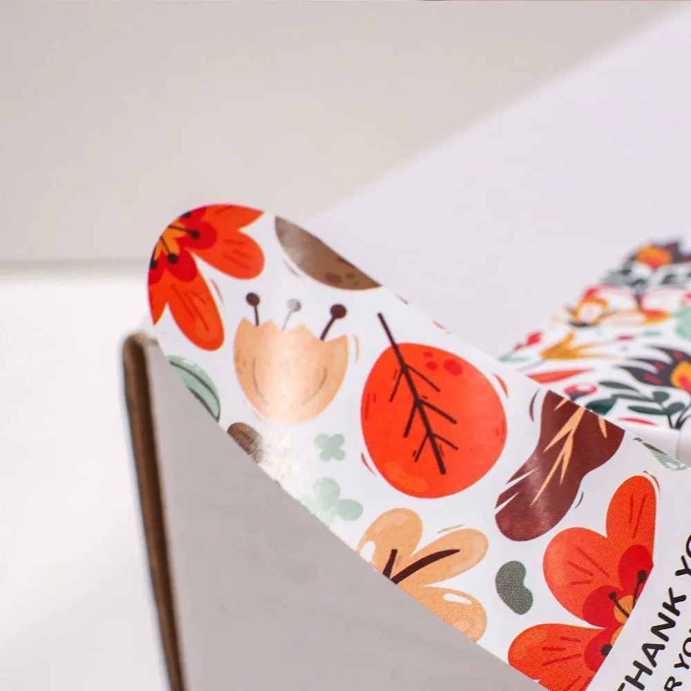 100 Stickers - Thank you / Open Me Package Creative Stickers